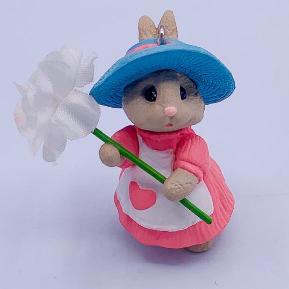 1994 Hallmark Keepsake Easter Ornament Sunny Bunny Garden 3-Piece Set in Box - Picture 8 of 8